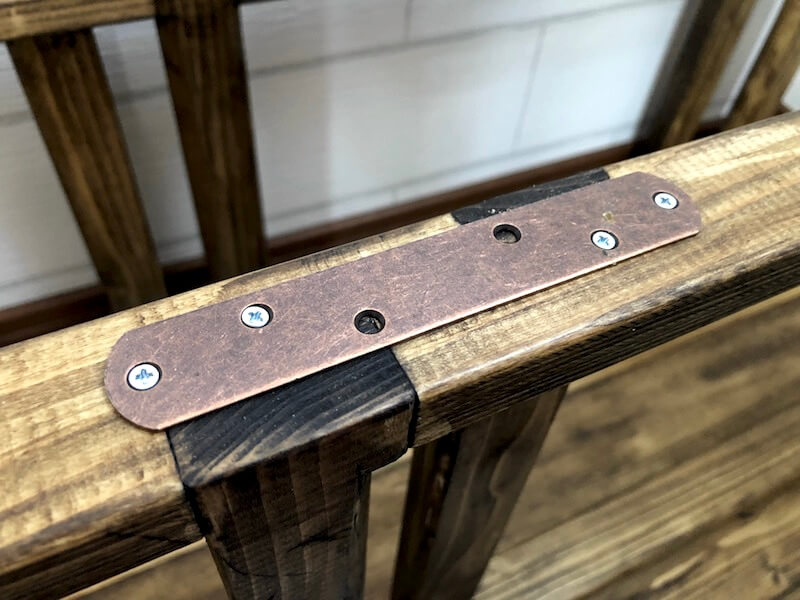 キャンプシェルフ補強3