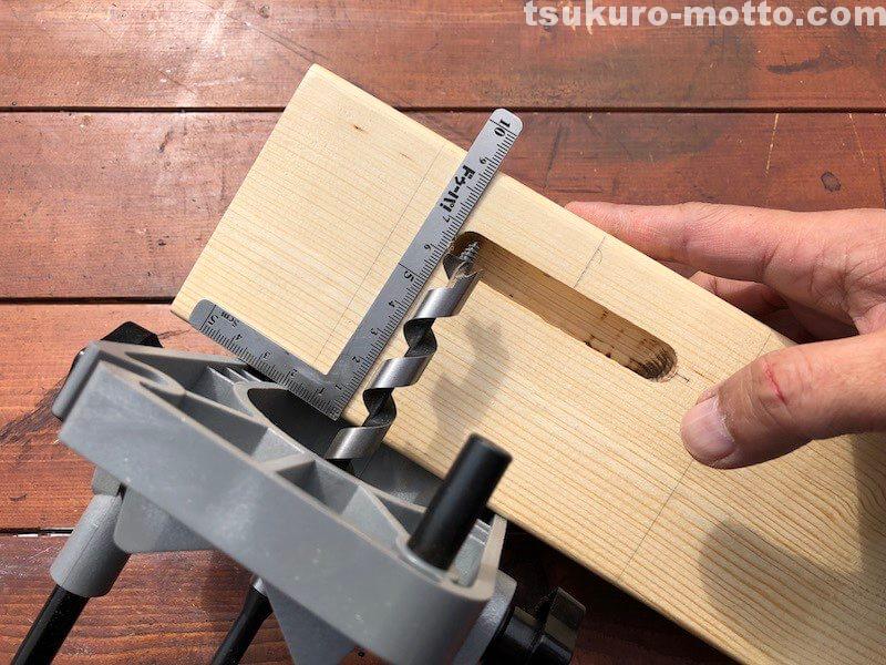 2018iphoneスピーカーDIY　ドリル3