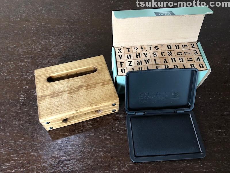 2018iphoneスピーカーDIY　ステンシルスタンプ