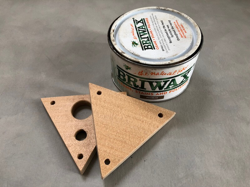 LEDビンテージスタンドライト　本体ベース塗装