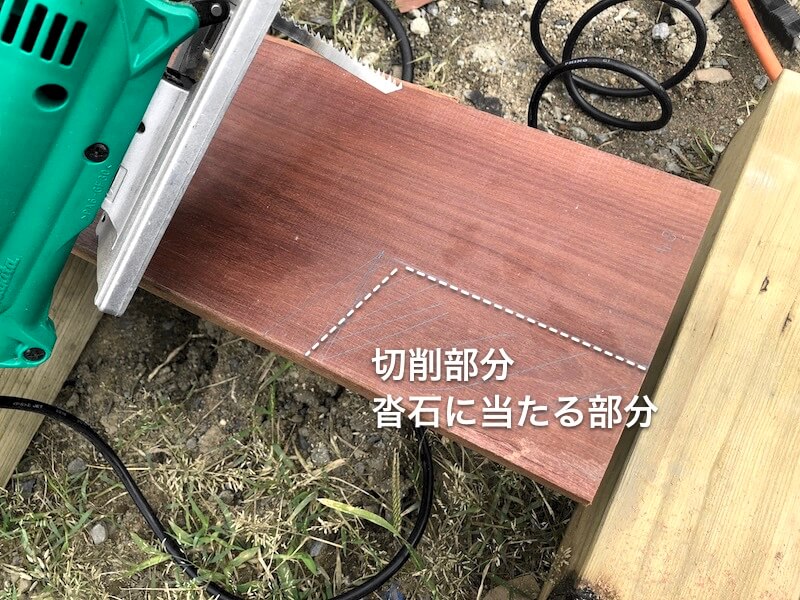 ウッドデッキ 床貼り2