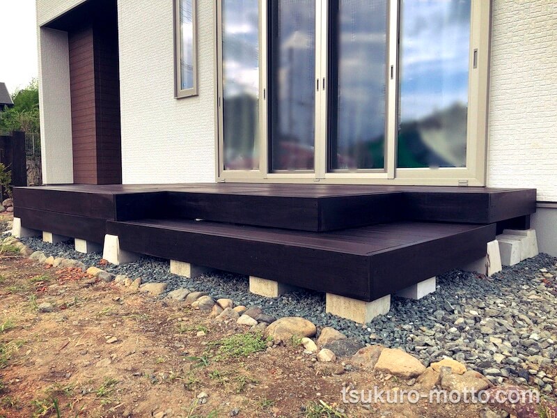 ウッドデッキ 完成2