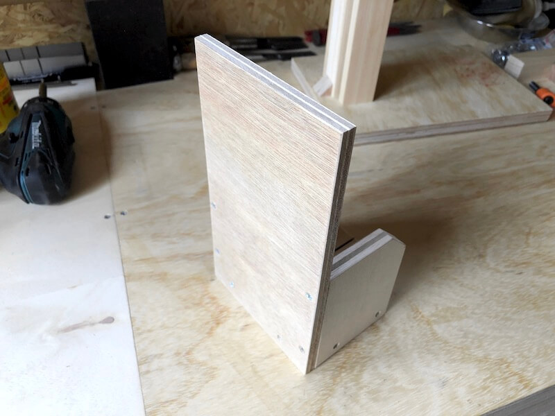 ボール盤DIY　電動ドリルホルダー15