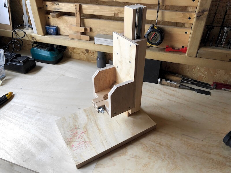 ボール盤DIY　組み立て15