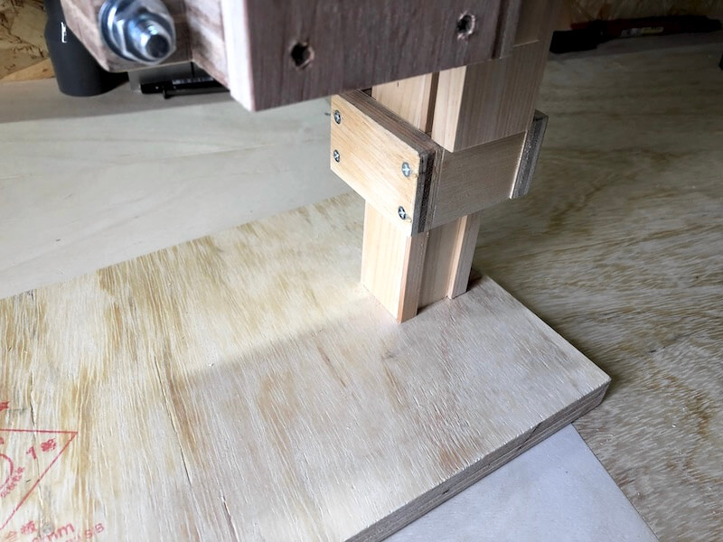 ボール盤DIY　ストッパー８
