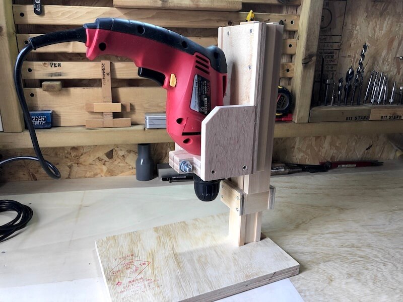ボール盤DIY　ストッパー９