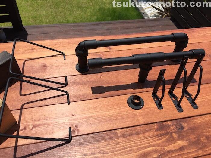 トイレットペーパーホルダーDIY