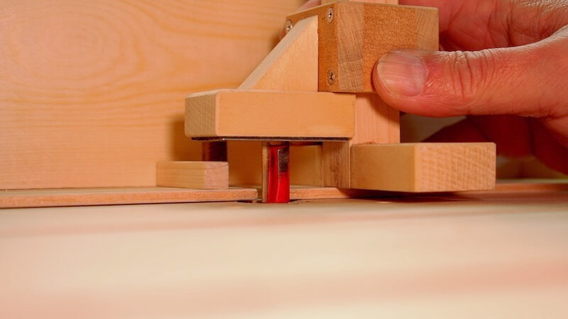 トリマーテーブルあられ組治具17