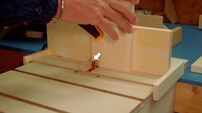 トリマーテーブルあられ組治具18