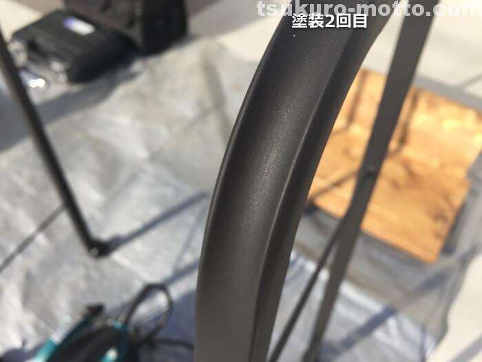 ビジネスラックリメイク　フレーム塗装5