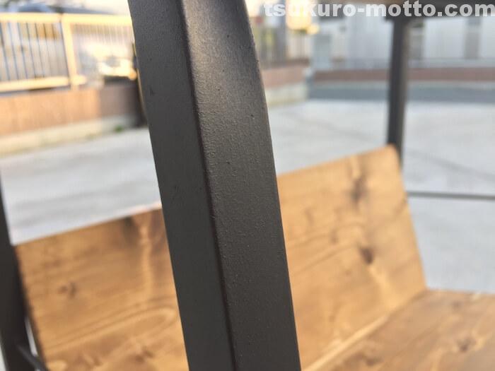 ビジネスラックリメイク　仕上げ塗装3