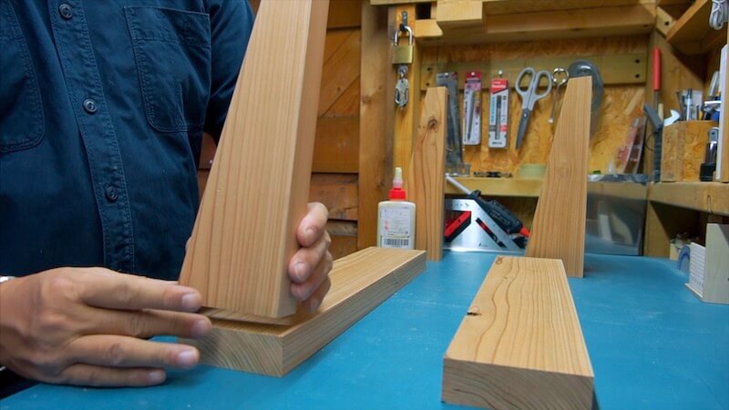 ミニベンチチェアDIY26