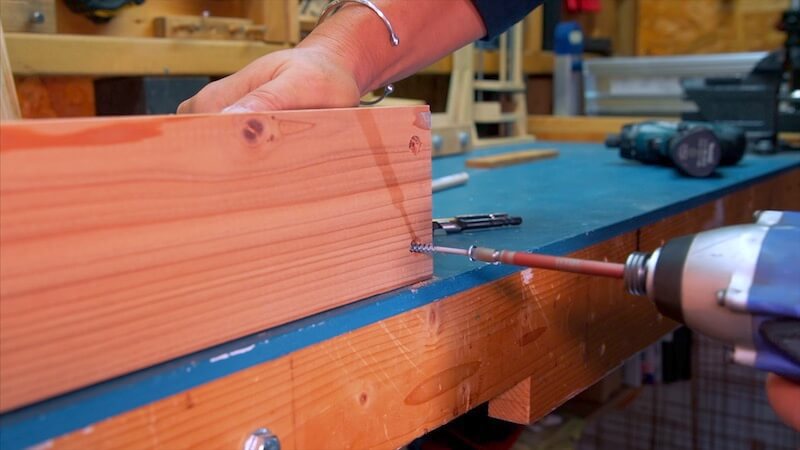 ミニベンチチェアDIY31