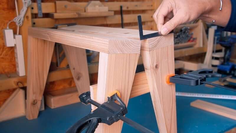 ミニベンチチェアDIY36