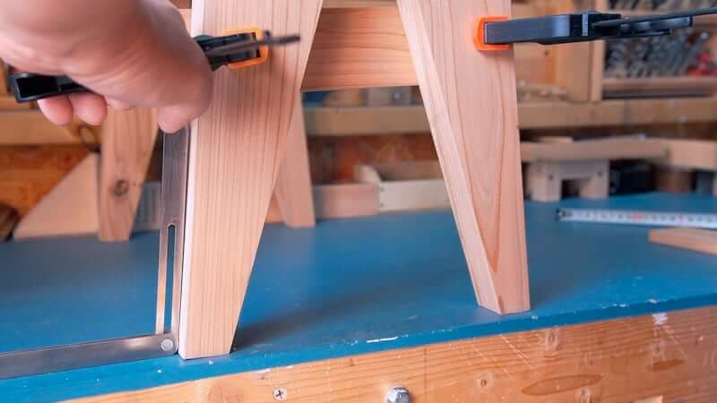 ミニベンチチェアDIY37