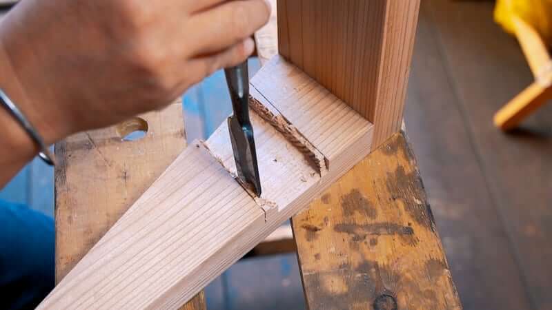 ミニベンチチェアDIY45