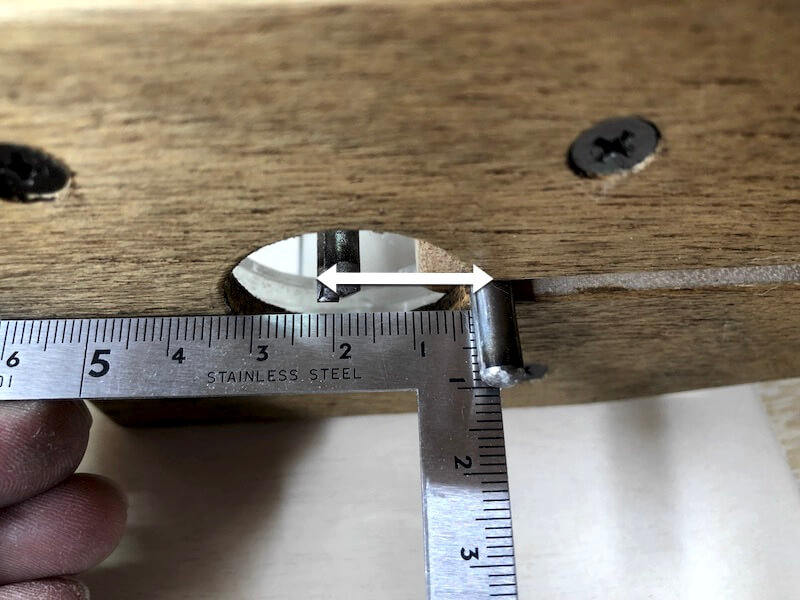 サークルカット治具 使い方1