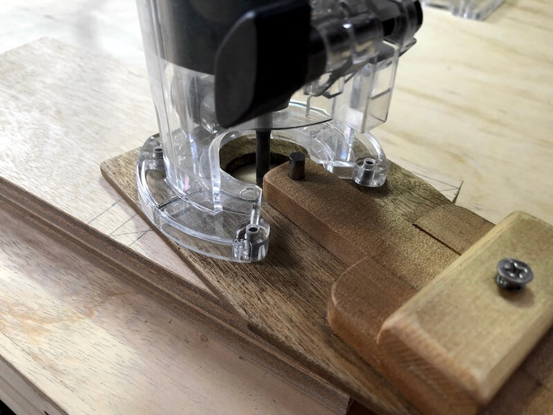 サークルカット治具 使い方3