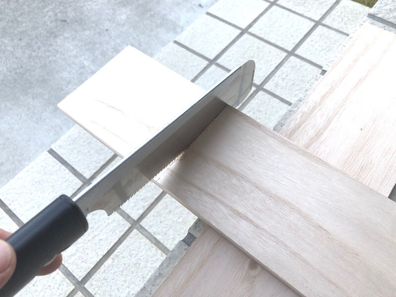 銅管ミニシェルフDIY 棚板2