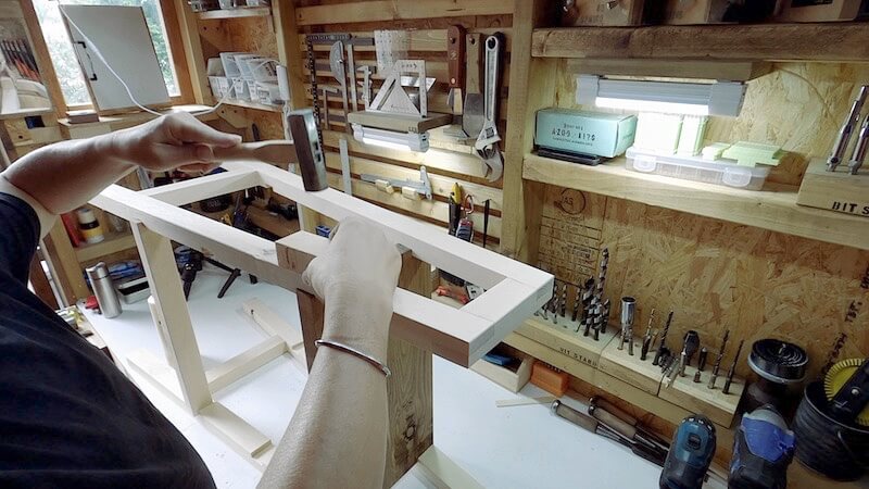 ハイチェア製作37