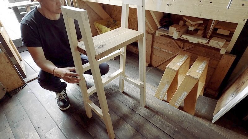 ハイチェア製作38