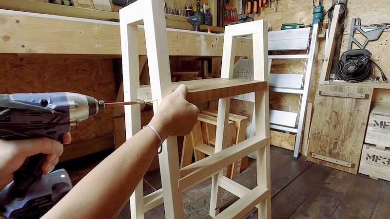 ハイチェア製作41