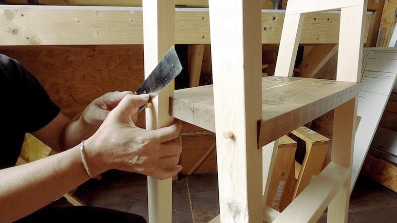 ハイチェア製作42