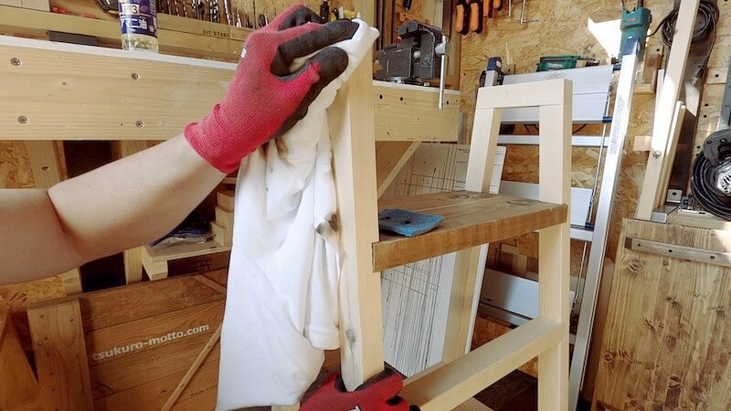 ハイチェア製作45