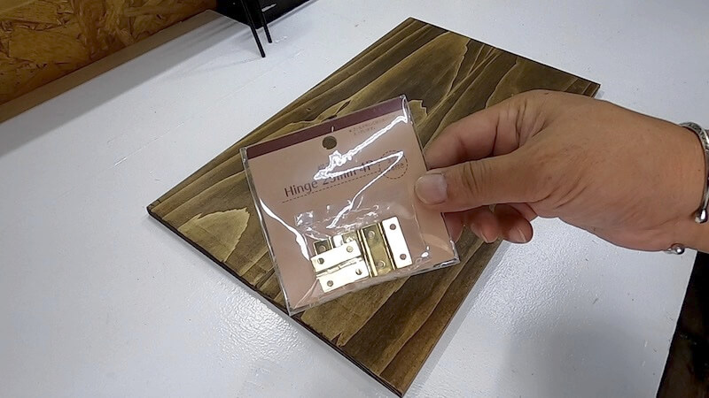 アイアンラダーミニテーブルDIY 製作25