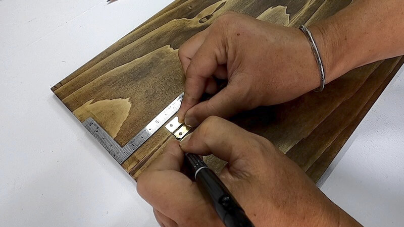 アイアンラダーミニテーブルDIY 製作27