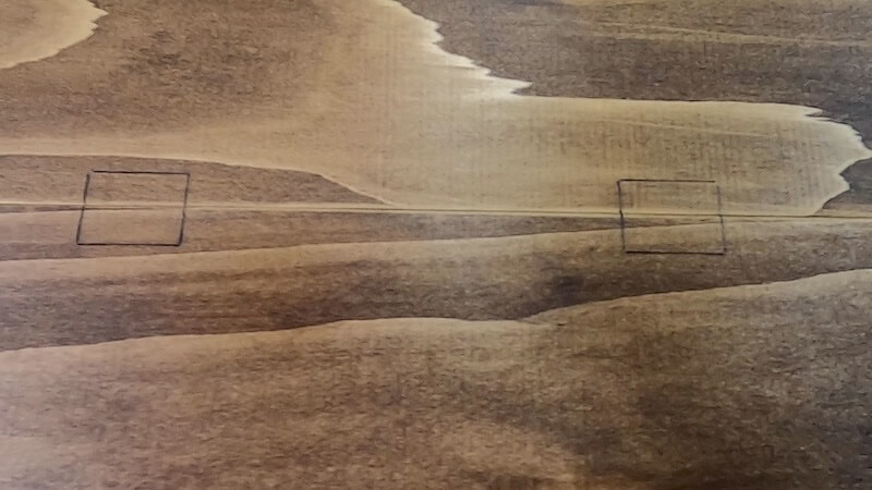 アイアンラダーミニテーブルDIY 製作28