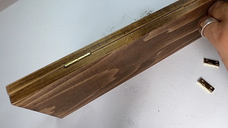 アイアンラダーミニテーブルDIY 製作31