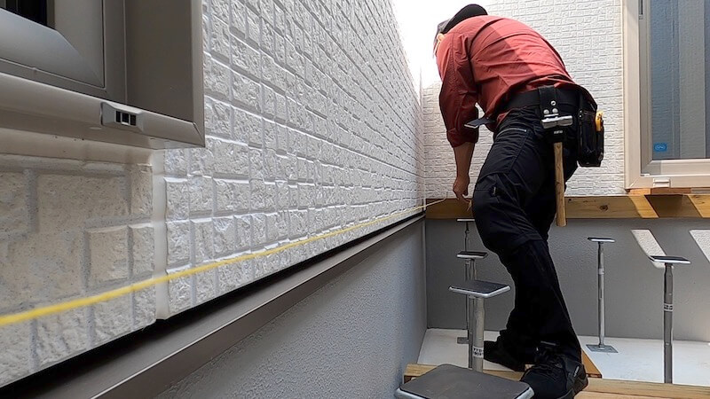 アイアンウッドデッキ製作 レベル出し5