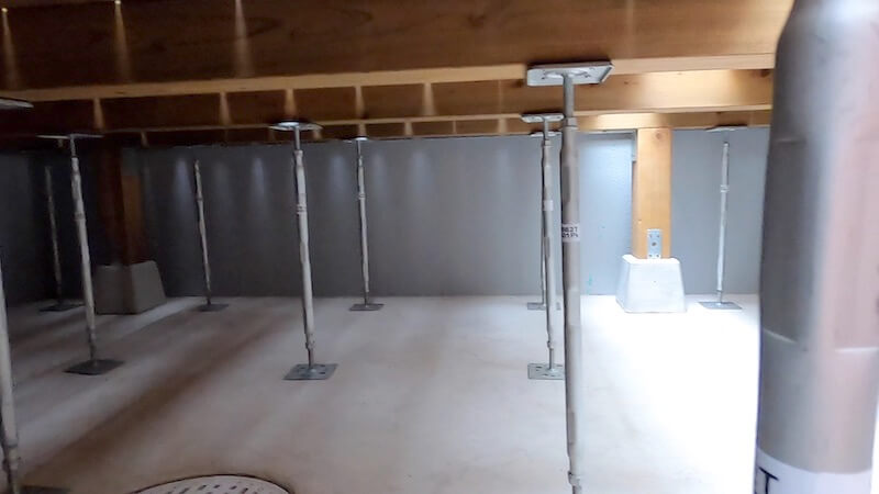 アイアンウッドデッキ製作 揺れ留め3