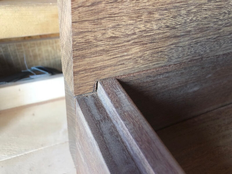 木製プランターDIY　２段目枠３