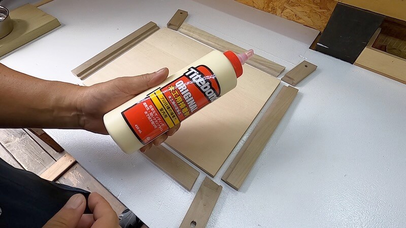 ローテーブル&トレーDIY 製作28