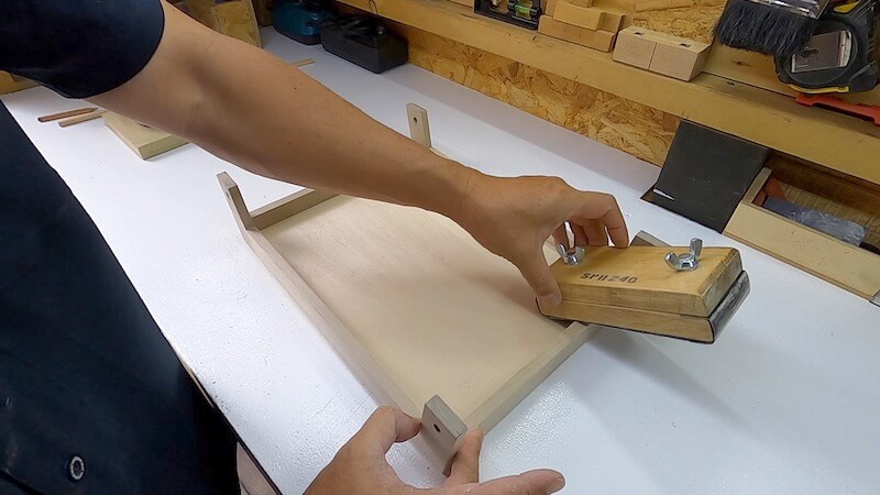 ローテーブル&トレーDIY 製作31