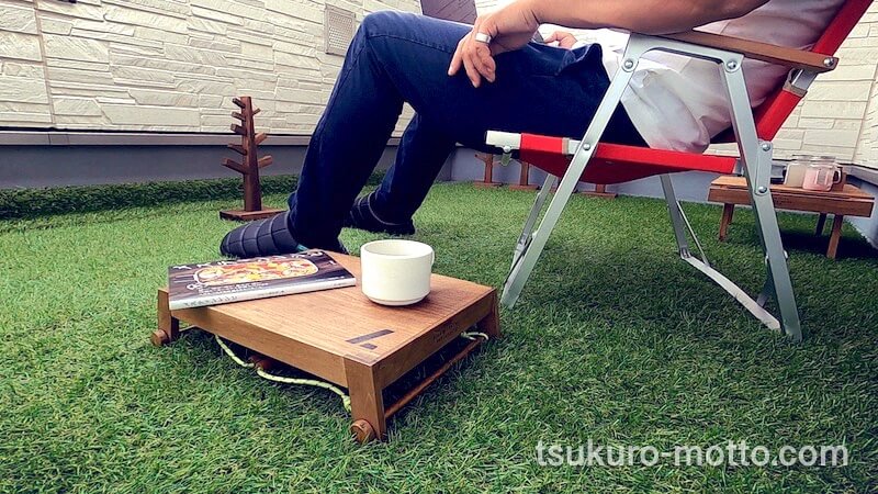 ローテーブル&トレーDIY 完成2