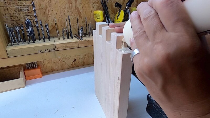 サイドテーブルDIY製作16