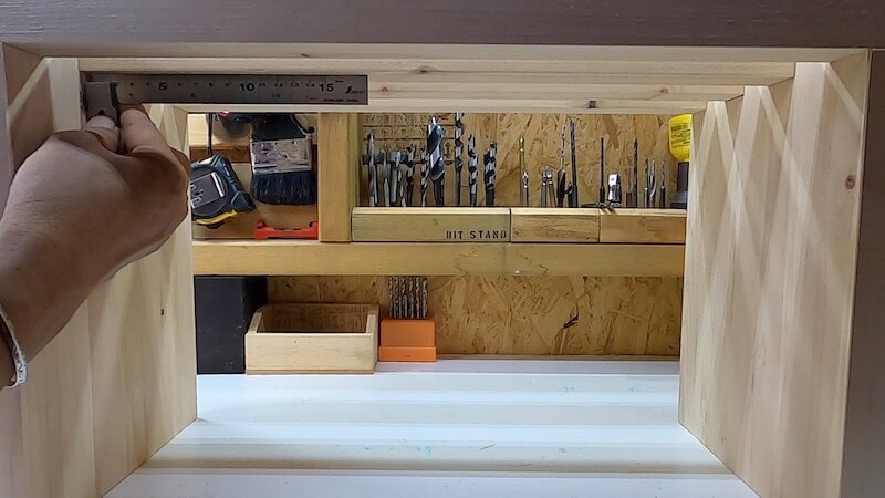 サイドテーブルDIY製作19