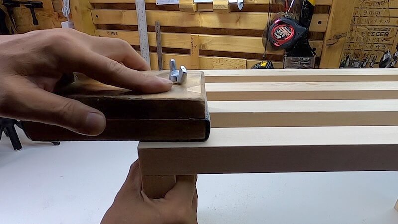 サイドテーブルDIY製作26