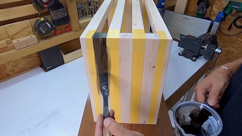 サイドテーブルDIY製作28