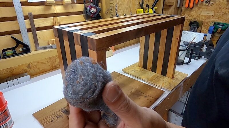 サイドテーブルDIY製作32