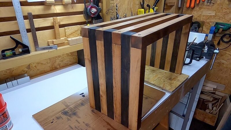 サイドテーブルDIY製作33