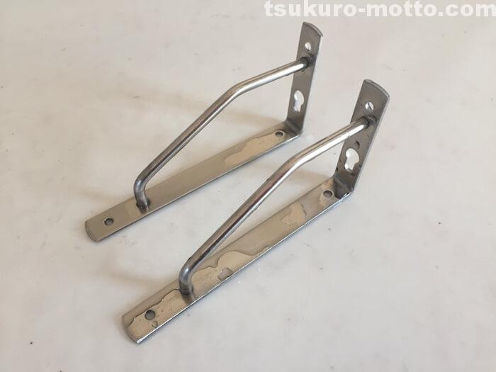 シングルトイレットペーパーホルダーDIY ホルダー部分の塗装1